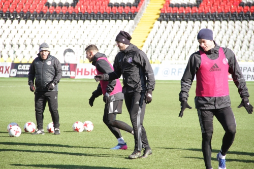 "Амкар" начал в Перми подготовку к матчу с "Томью"