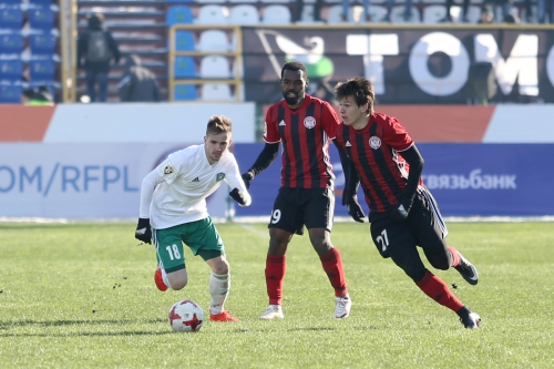 Томь - Амкар 1:0