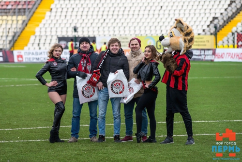 Амкар-Терек: атмосфера матча