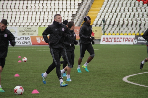 Амкар начала подготовку к выездному матчу с "Локомотивом"