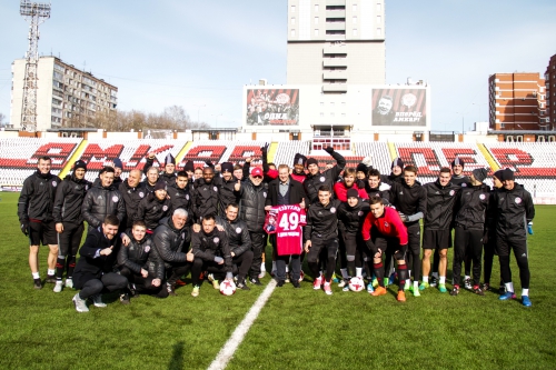 Команда поздравила с днем рождения Игоря Резвухина