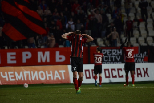 "Амкар" - "Краснодар" - 0:2