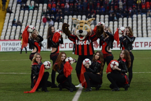 "Амкар" - "Краснодар". Антураж матча