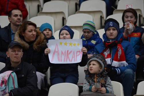 "Амкар" - "Краснодар". Антураж матча