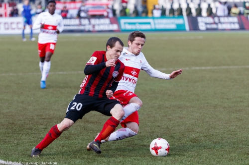 "Амкар" - "Спартак" - 0:1