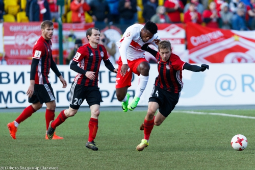 "Амкар" - "Спартак" - 0:1