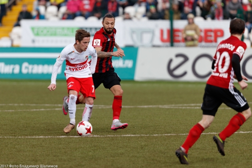 "Амкар" - "Спартак" - 0:1