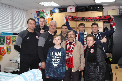 Экскурсия "Пропуск в раздевалку"