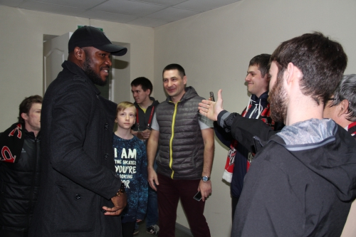 Экскурсия "Пропуск в раздевалку"