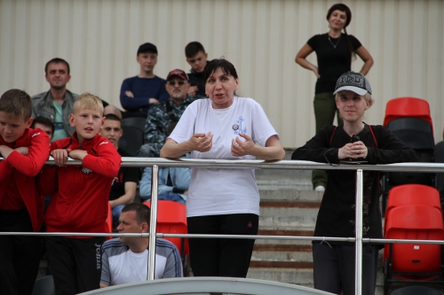 Матч футболистов "Амкара" и команды болельщиков