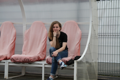 Матч футболистов "Амкара" и команды болельщиков