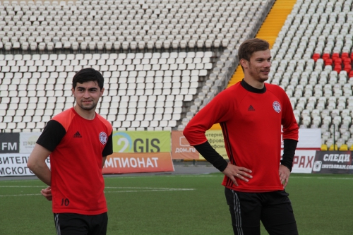 Матч футболистов "Амкара" и команды болельщиков