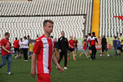 Матч футболистов "Амкара" и команды болельщиков