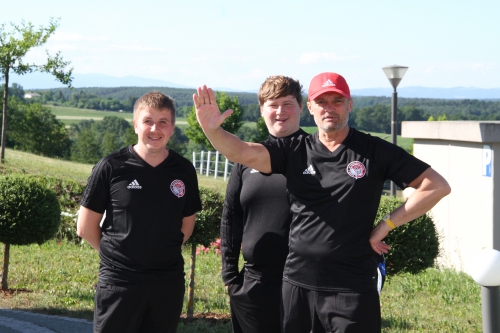 Первая тренировка в Австрии