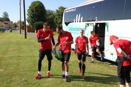 Первая тренировка в Австрии