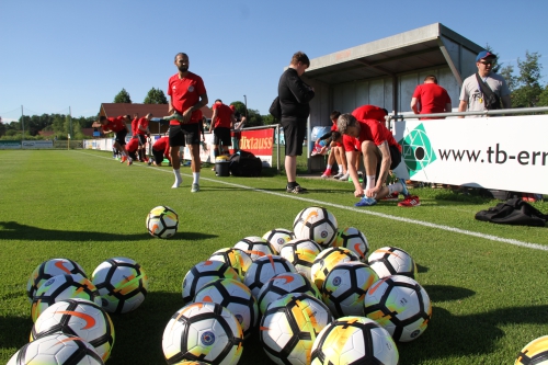 Первая тренировка в Австрии