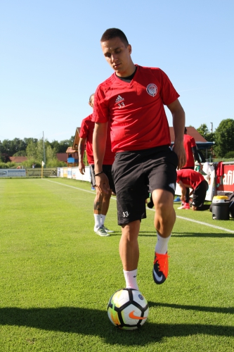 Первая тренировка в Австрии