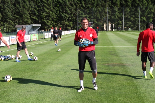 Первая тренировка в Австрии