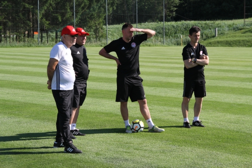 Первая тренировка в Австрии