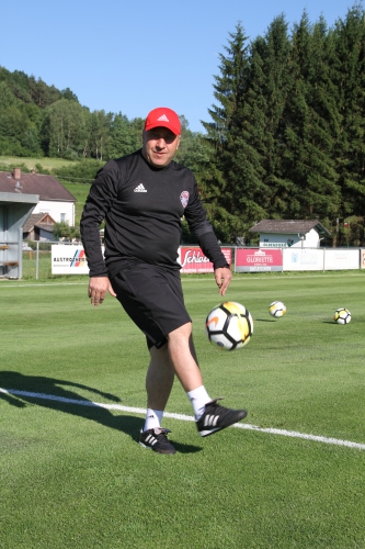 Первая тренировка в Австрии