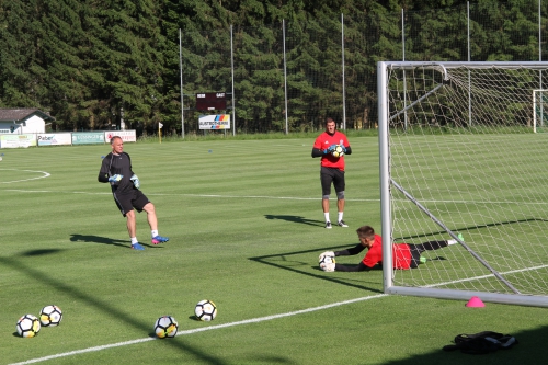 Первая тренировка в Австрии