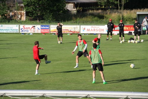 Первая тренировка в Австрии