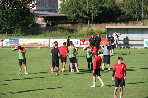 Первая тренировка в Австрии