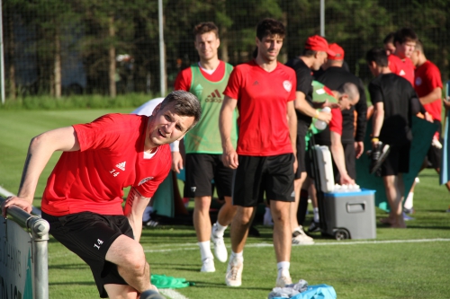 Первая тренировка в Австрии