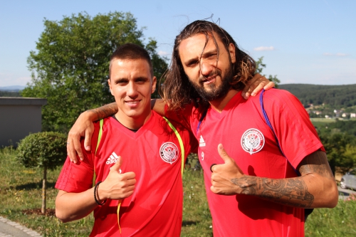 Первая тренировка в Австрии