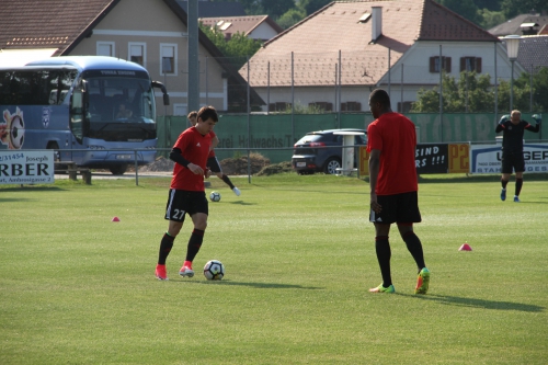 Сборы в Австрии. "Амкар" - "Зноймо"