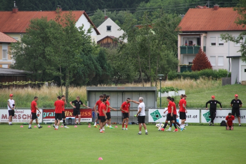 Тренировка в Австрии 27.06.2017