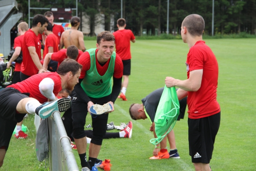 Тренировка в Австрии 27.06.2017