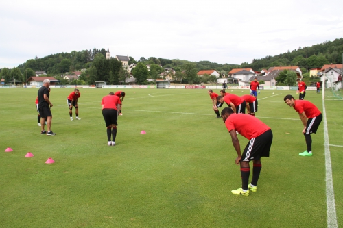 Сборы в Австрии. "Амкар" - "Триглав"