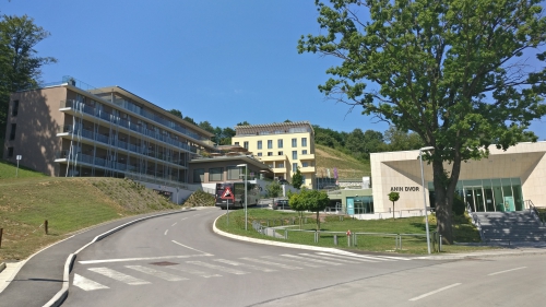 Прибытие на сбор в Словению