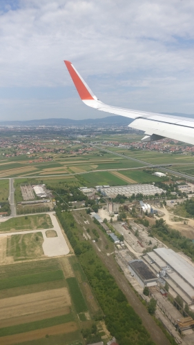 Прибытие на сбор в Словению