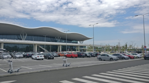 Прибытие на сбор в Словению