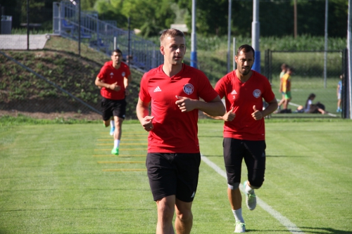 Первая тренировка в Словении 8.07.2017