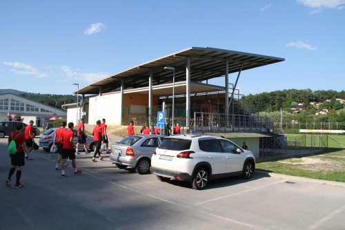 Первая тренировка в Словении 8.07.2017