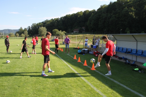 Первая тренировка в Словении 8.07.2017