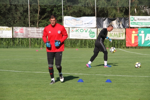 Первая тренировка в Словении 8.07.2017