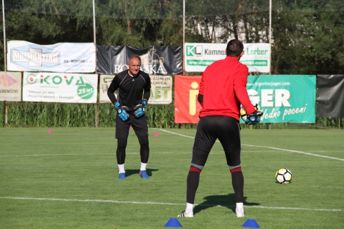Первая тренировка в Словении 8.07.2017