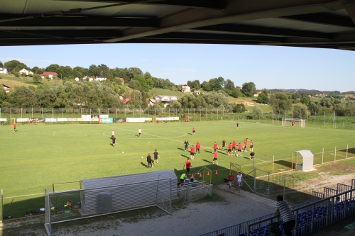 Первая тренировка в Словении 8.07.2017