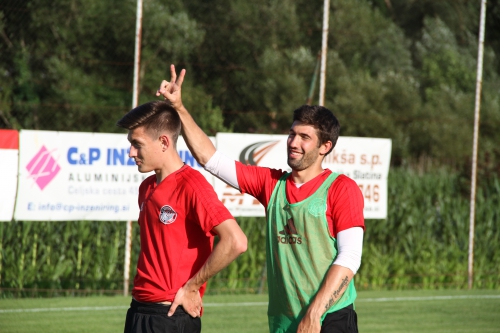 Первая тренировка в Словении 8.07.2017