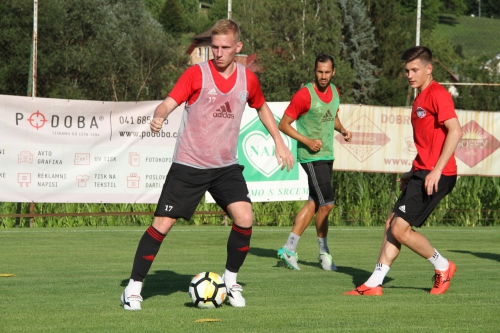 Первая тренировка в Словении 8.07.2017