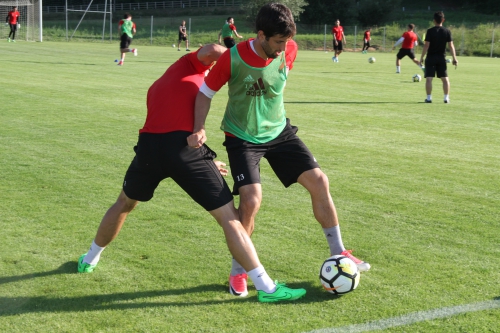 Первая тренировка в Словении 8.07.2017