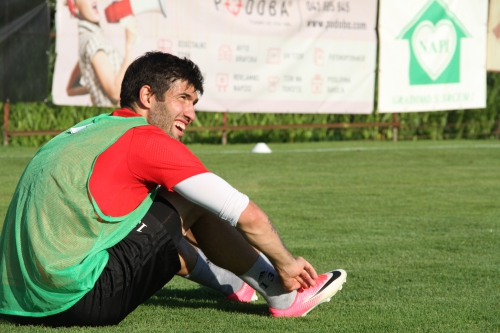 Первая тренировка в Словении 8.07.2017