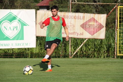 Первая тренировка в Словении 8.07.2017