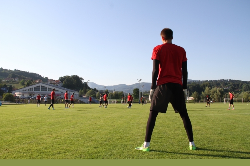 Первая тренировка в Словении 8.07.2017