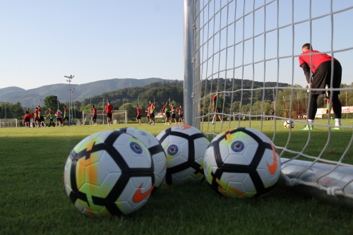 Первая тренировка в Словении 8.07.2017