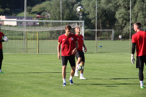 Первая тренировка в Словении 8.07.2017